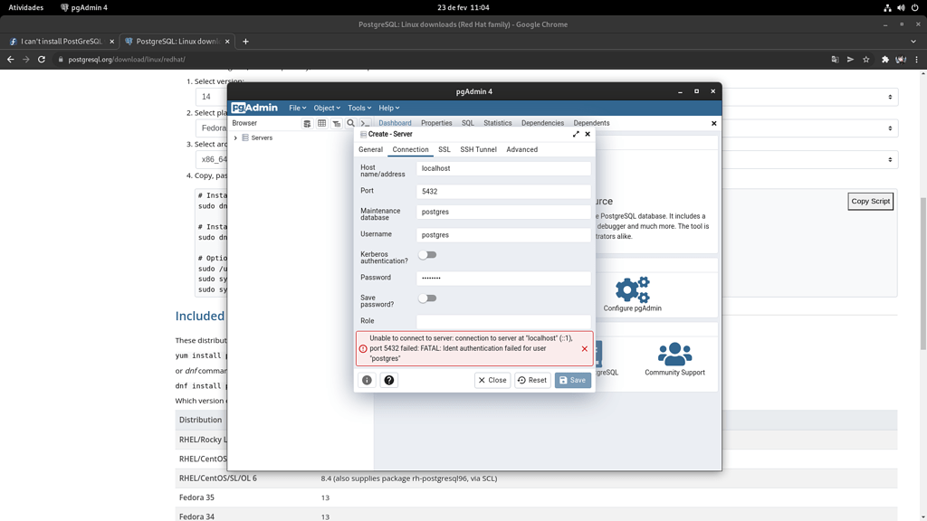 unable-to-connect-to-server-connection-to-server-at-localhost-1